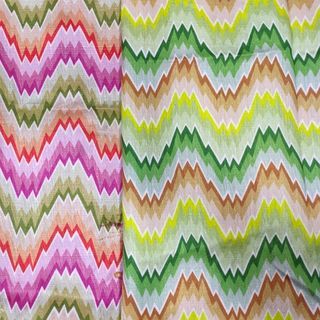 Linen Slub Digital Print No. 1